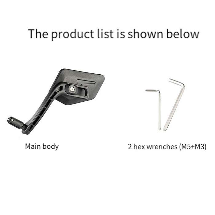 Bicycle Universal Wide Range Adjustable Rearview Mirror Bike Handlebar Rear View Mirror Bike Accesso