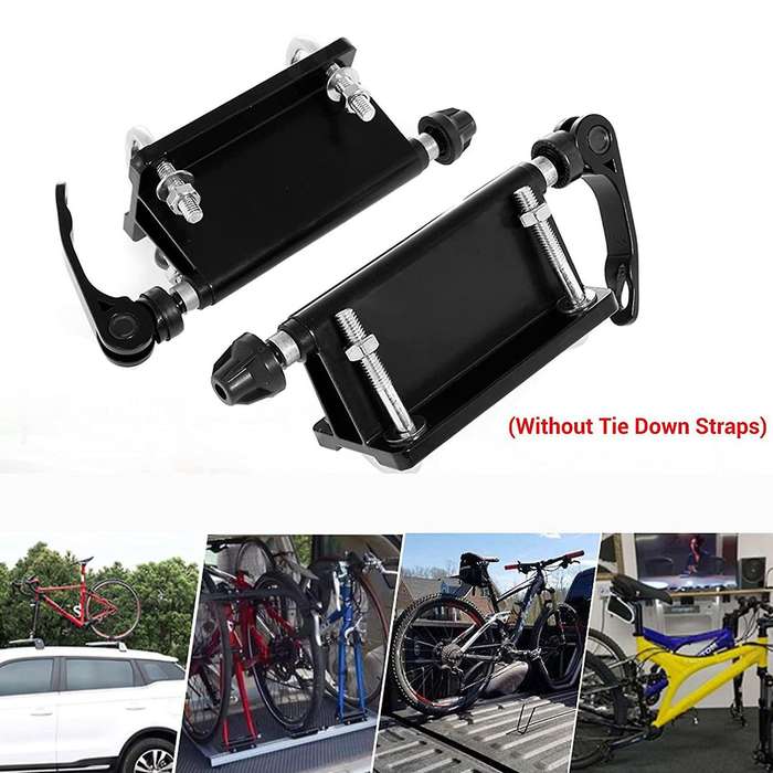 Bike Fork Mount, Bicycle Block Quick Release Mounts Car Roof Rack Carrier Holders Brackets Universal