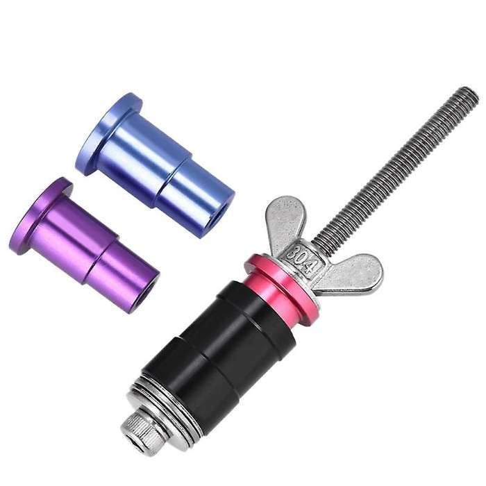 Bike Rear Shock Bushing Tool Anti-Rust Rear Shock Eyelet Bushing Removal Install Tool with 3 Adapter
