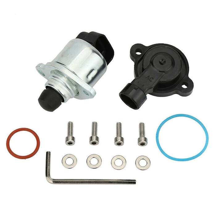 Black 102mm Throttle Body + IAC Position Sensor for LS1 LS3 LS6 LSX LS7