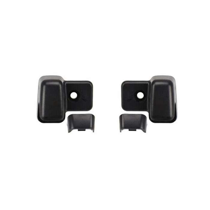 Black Car Sun Visor Vanity Mirror Cover Makeup Sun Visor Hook Clip Bracket for Mini R55 R56 R60 2007
