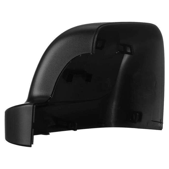 Black Fiber Side Door Mirror Cover Trim for Vivaro Trafic Van 2015-2018 Rear View Mirror Cover Cap