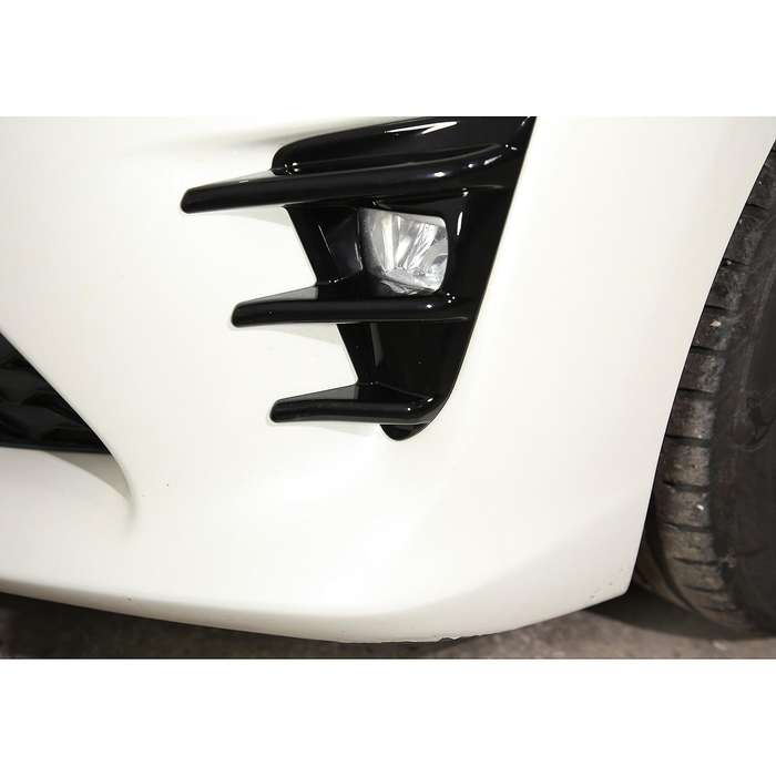 Black Front Fog Light Lamp Decorative Frame Cover Fit for 86 2016-2020 Exterior Accessories