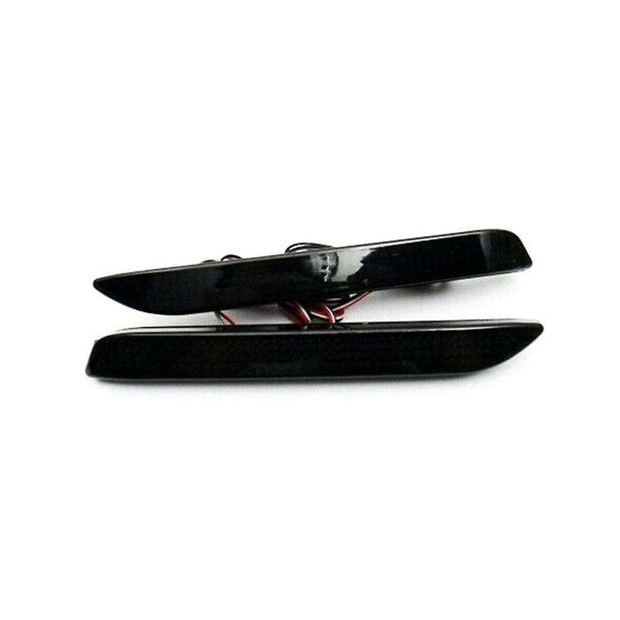 Black Lens Bumper Reflector Brake Rear Bar Light Rear Tail Light Turn Signal Led Car for for 819200