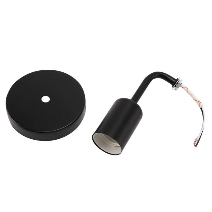Black Loft Antique Iron Simple Bar Aisle Wall Sucker Wall lamp
