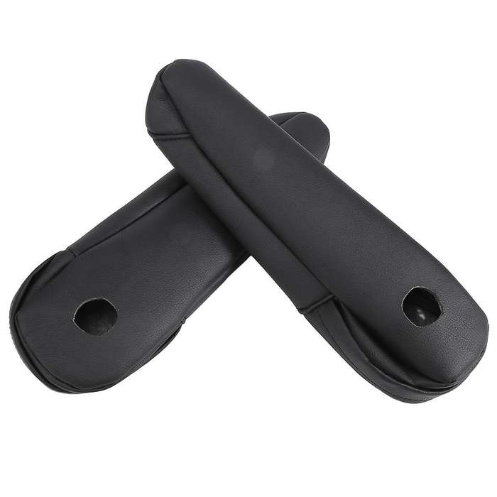 Black Line Side Armrest Gloves Armrest Protector Car Interior Trim For