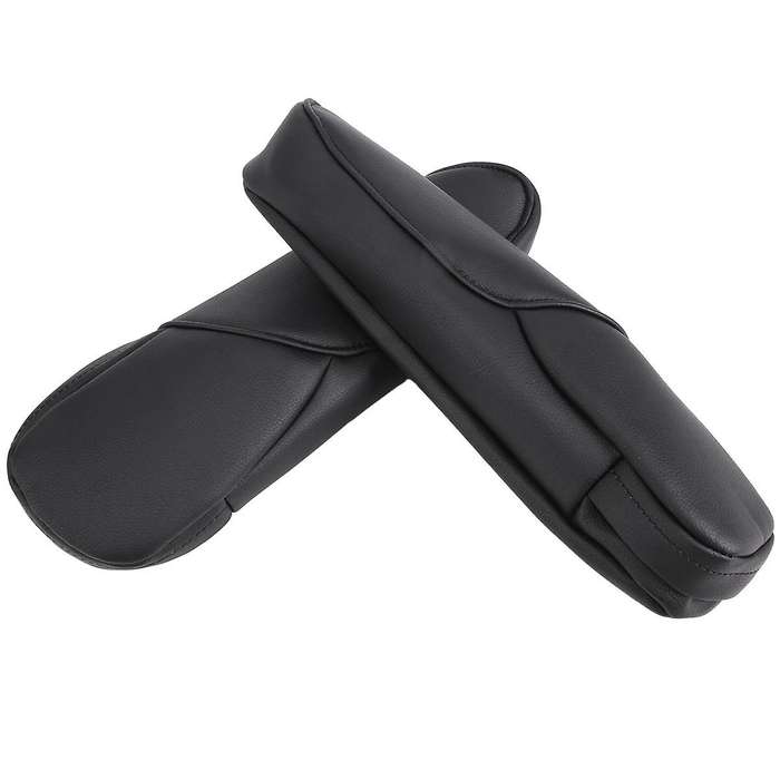 Black Line Side Armrest Gloves Armrest Protector Car Interior Trim For