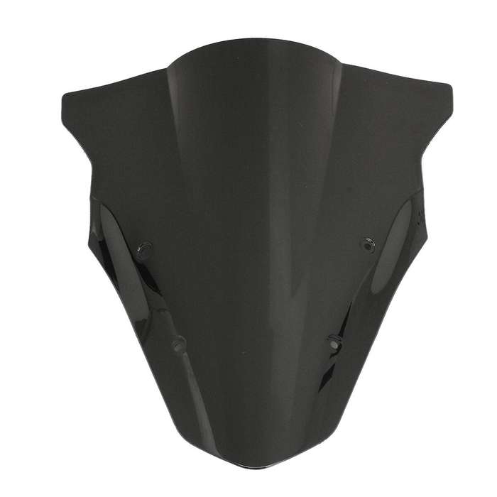 Black Motorcycle Windshield Windscreen for 12-16 Kawasaki Ninja 650 Er6f Ex650f