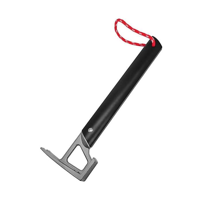 Black Multifunctional Hammer Aluminum Alloy Handle Stainless Steel Hammer Camping Tent Canopy Nail P