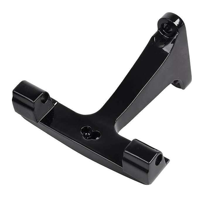 Black Passenger Floorboard Mount Bracket for Street Glide Road FLHR