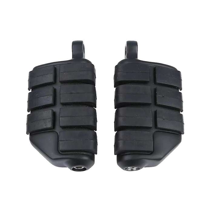 Black Rear Passenger Foot Pegs Bracket Mount Kit for Street Glide