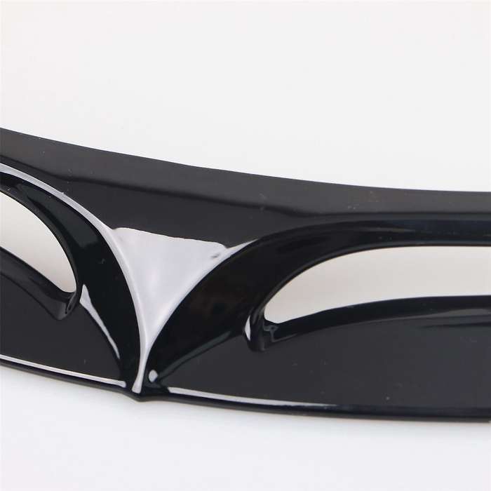 Black Rear Tip Trim Shell for Fat Boy FLSTF FLSTFB 2010-2017 Trailing Edge Trim Cover