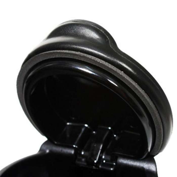 Black Self Extinguishing Ashtray Home Car Auto Holder