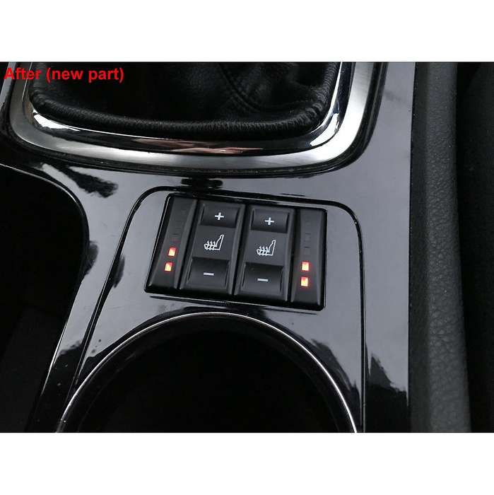 Black Seat Heating Button Control Switch 6M2T19K314AC for Mondeo MK4 Galaxy 3