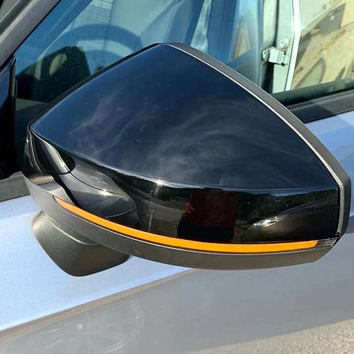 Black Side Mirror Cap Covers for A3 S3 8V RS3 2013 2014 2015 2016 2018 2017 2019 Rear View Mirror Co