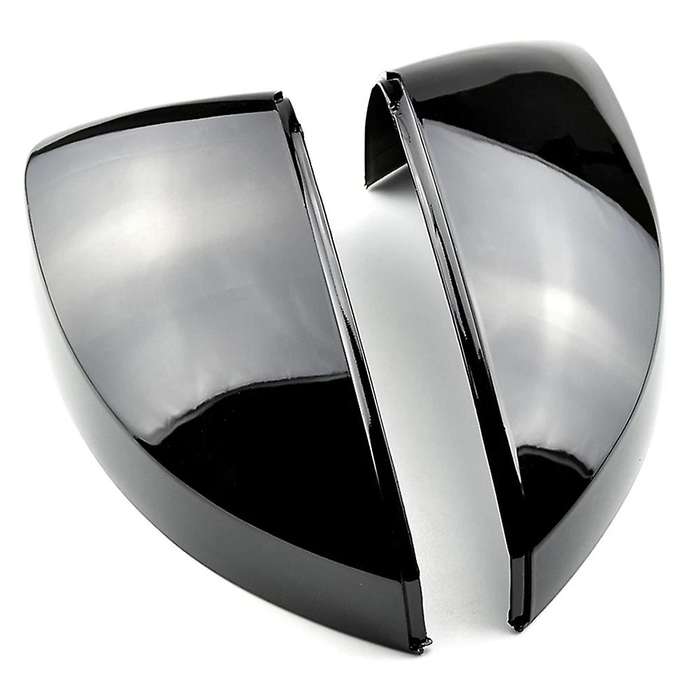 Black Side Mirror Cap Covers for A3 S3 8V RS3 2013 2014 2015 2016 2018 2017 2019 Rear View Mirror Co