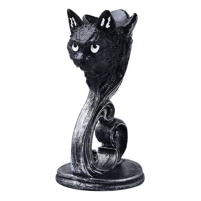 Black Statue and Figurines Gift Home Decor -Display Ball Stand Crystal Glass Sphere Pedestal Base Ho