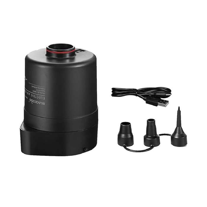 Blackdog Outdoor Portable Electric Air Pump Camping Air Mattress Inflatable Multifunctional Storage
