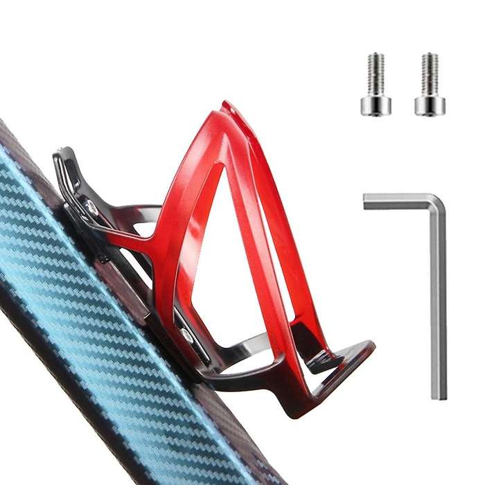 Black+Red Bicycle Gradient Water Bottle Holder, Two-Color PC Cycling Accessories