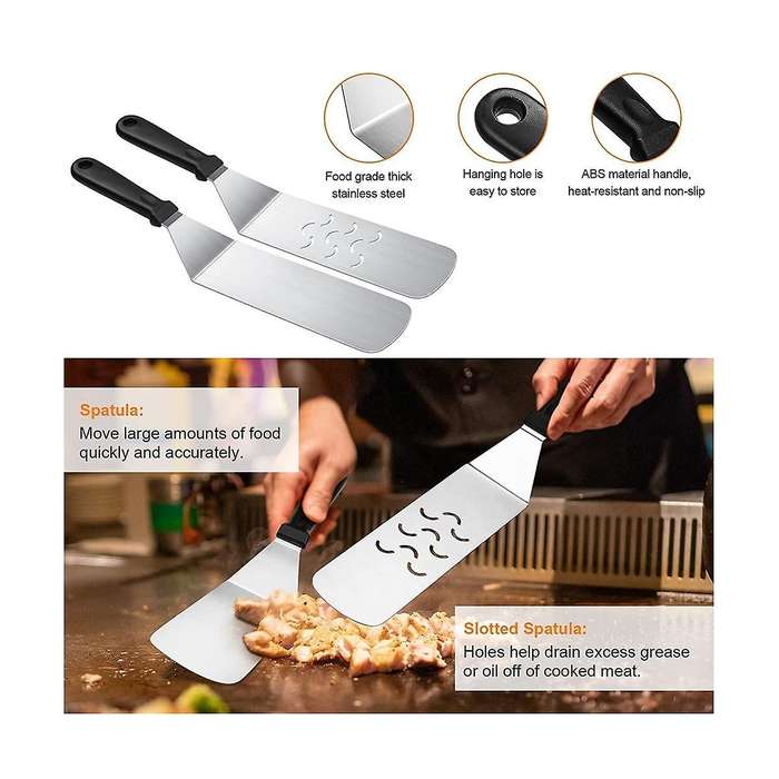 Blackstone Griddle Accessories Kit,flat Top Grill Accessories Set for Blackstone and with Spatula &