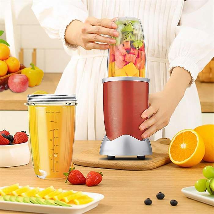 Blender Replacement Parts for 600W/900W Pro , 32oz & 24oz Cups with Replacement Extractor Blade