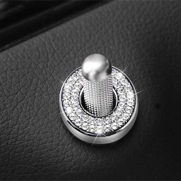 Bling Car Inner Door Lock Pull Cover for - C E Class GLC 2015-2019 Accessories Crystal Car Rod Bolt