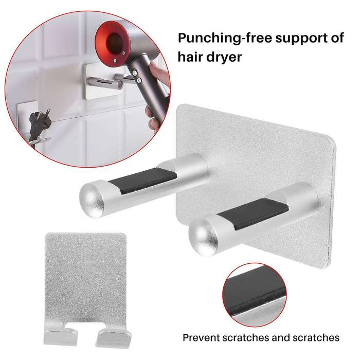 Blower Bracket without Punching Blower Rack Rack Wall Mounted Bathroom Air Duct Wall Mounted Storag
