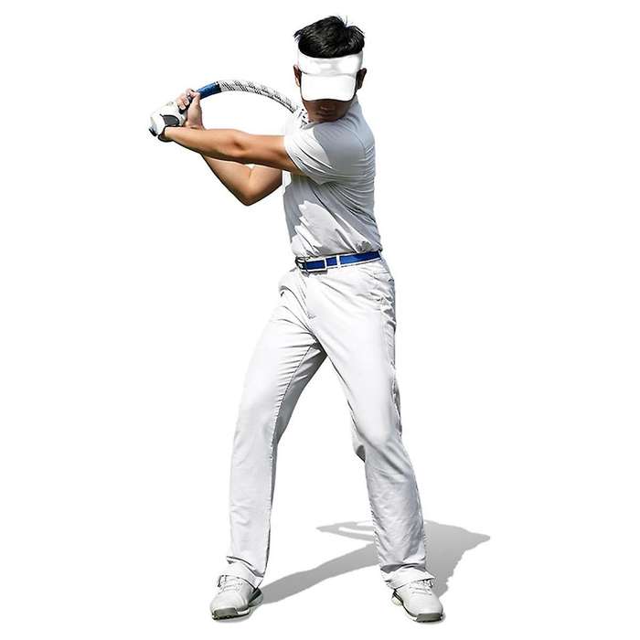 Blue Golf Power Rope Swing Fitness Rope Improves Swing Speed and Strength and Improves Swing Rhythm