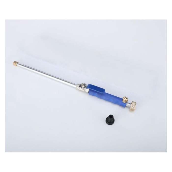 Blue High Pressure Washing Car Wash Water Garden Water Detachable Adjustable Water Flow Long Water
