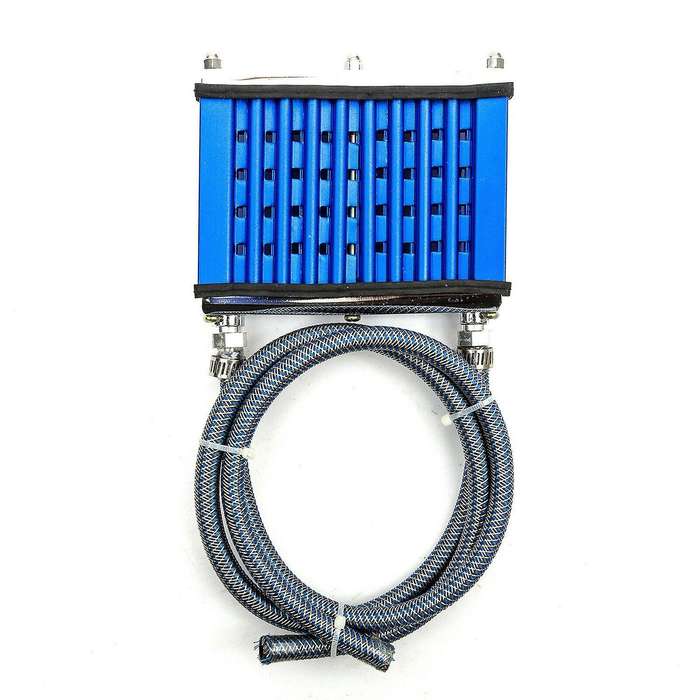 Blue Pit Dirt Bike / Motorcycle Oil Radiator DIY Kit Change for 110Cc 125Cc 140Cc 150Cc ATV Oil Cool