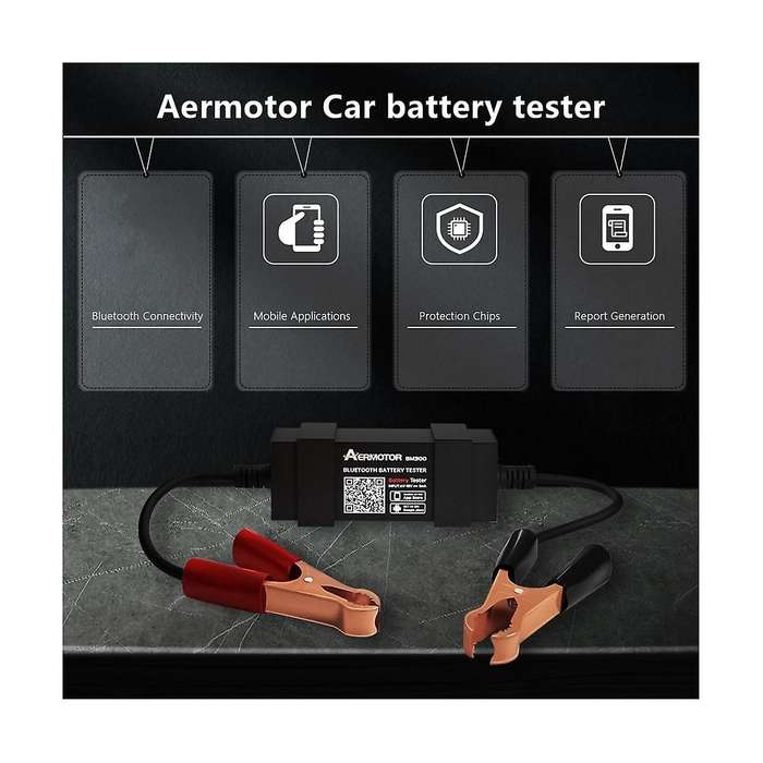 Bm300 Battery Tester 12v Bluetooth Voltmeter Wireless Alternator Load Teste for Car Battery Detect