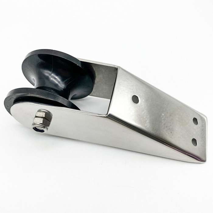 Boat Bow Anchor Roller Stainless Steel Marine Yacht Lift Roller Polished Yacht Accessories