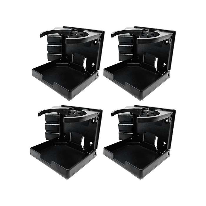 Boat Cup Holder 4 Folding Boat Cup Holders for Drinks Wall Cup Holder for Boat & Rv Cup Holder Moto