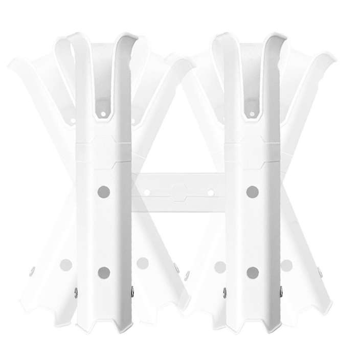 Boat Fishing Rod Rack Holder Portable Spinning Pole Tube Mount Bracket Socket Rack Accessories White
