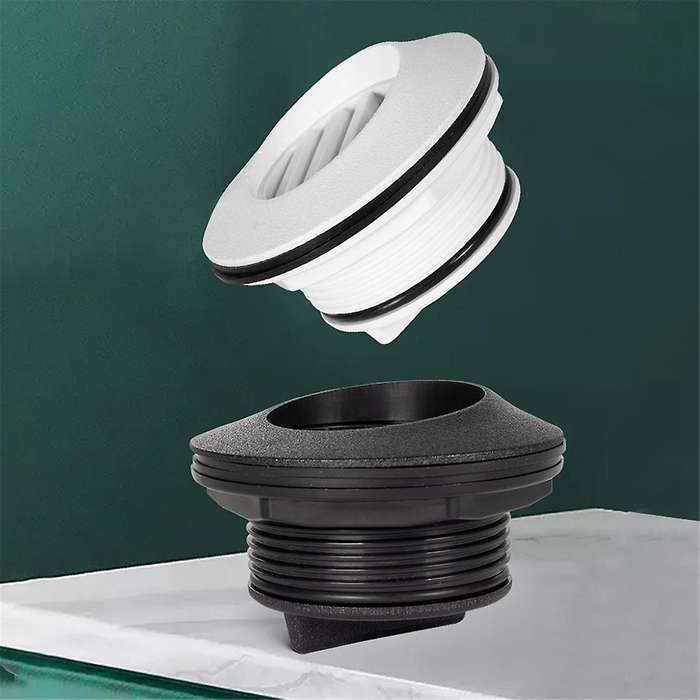 Boat Scupper Valve Outlet Marine Water Drain Plug & Seal Ring for Yacht Speedboat Etc Boat Accessor