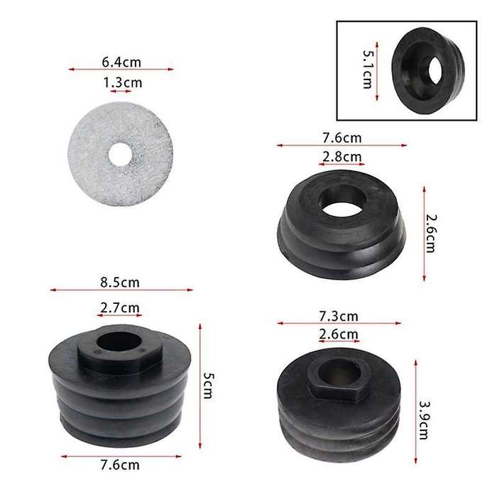 Body Cab Mount Bushing Kit for F250 2WD/4WD 1999-2016 Super Duty KF04050BK