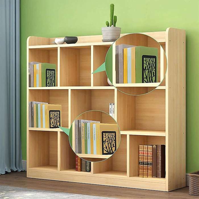 Book Ends, Book Ends for Shelves, Decorative Bookends for Books, Bookends for School, Home Or Offic