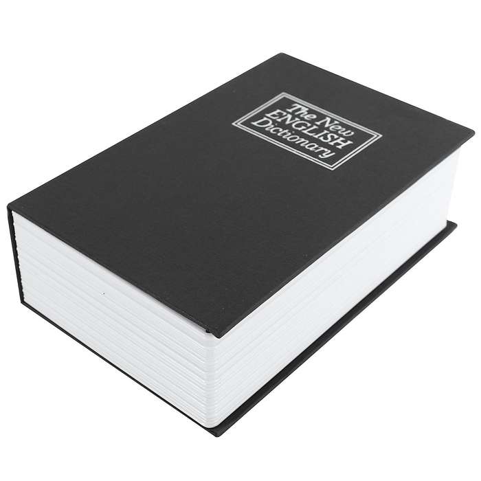Book Safe with Combination Lock Dictionary Diversion Book Safe Portable Safe Box, Great for Storing