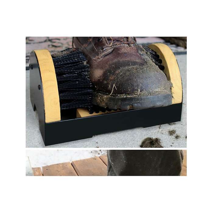 Boot Brush Indoor and Outdoor Cleaning Shoe Brushrs All Weather Industrial Shoe Cleaner & Scraper Br