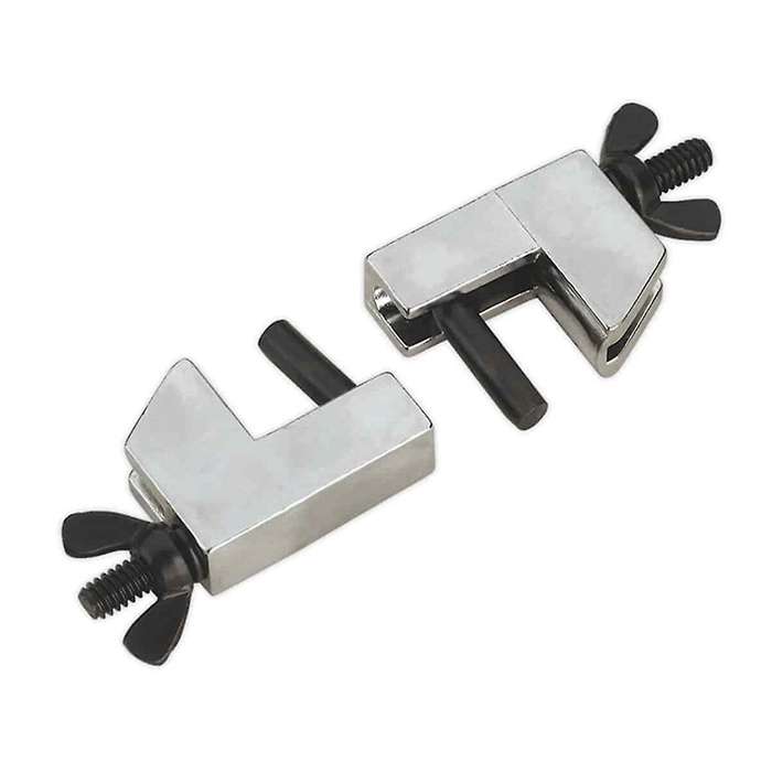 Brake Line Clamp, 2 Pcs Hose Pinch Clamp Pliers, Metal Brake Line Clamp Suitable for Flexible Hoses