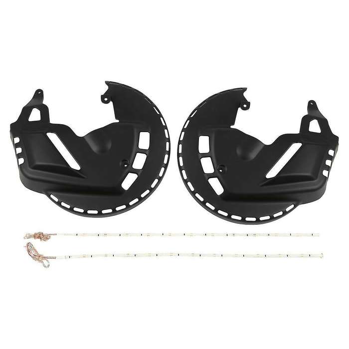 Brake Motorcycle Rotor Covers LED White Light Fit for Goldwing GL1800 01-17 F6B 13-17