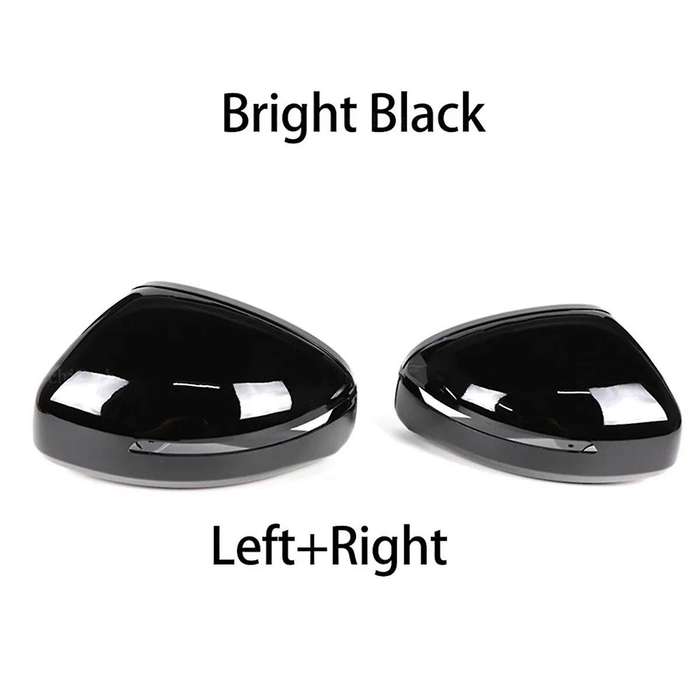 Bright Black Side Wing Door Mirror Cover Rearview Mirror Cover Cap Trim for TT TTS TT 8J MK2 R8 42 2