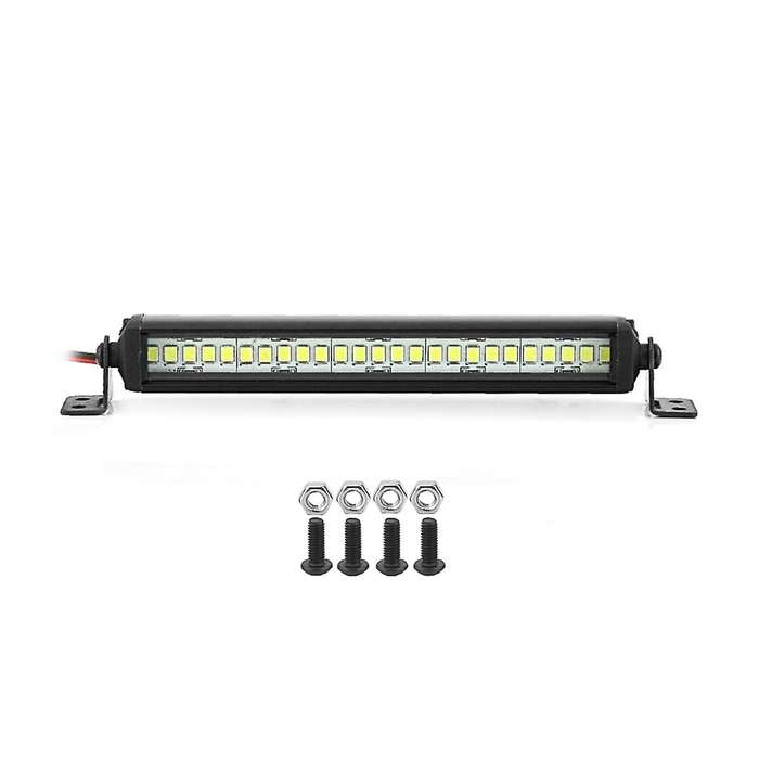 Bright Light Bar 95mm for 1/10 Rc Crawler Car Axial Scx10 90046 -4 Cc01 D90 Redcat