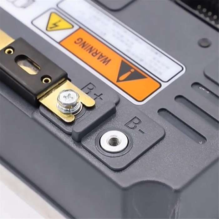 Brushless DC Controller EM100SP 72350 120A 2KW3Kw QS Motorcycle Intelligent Programmable Water-Coole