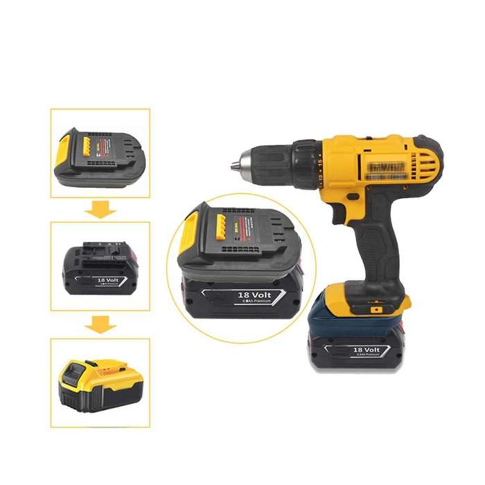 Bs18dl Battery Adapter for 18v Battery Use for 18v/20v -ion Battery Power Tools 4-pin Converter