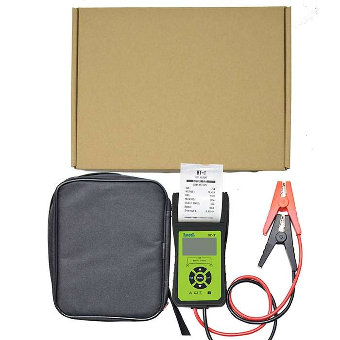 BT-T 12V Car Digital Battery Tester Auto Batteries Measure Tool with Printer Automotivo Battery Syst