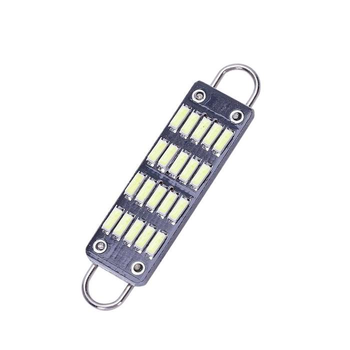 Bulb 44mm White Festoon Led Bulb,20 Smd Rigid Loop 1.73 Inch Interior Dome Led Lights 561 562 567 5
