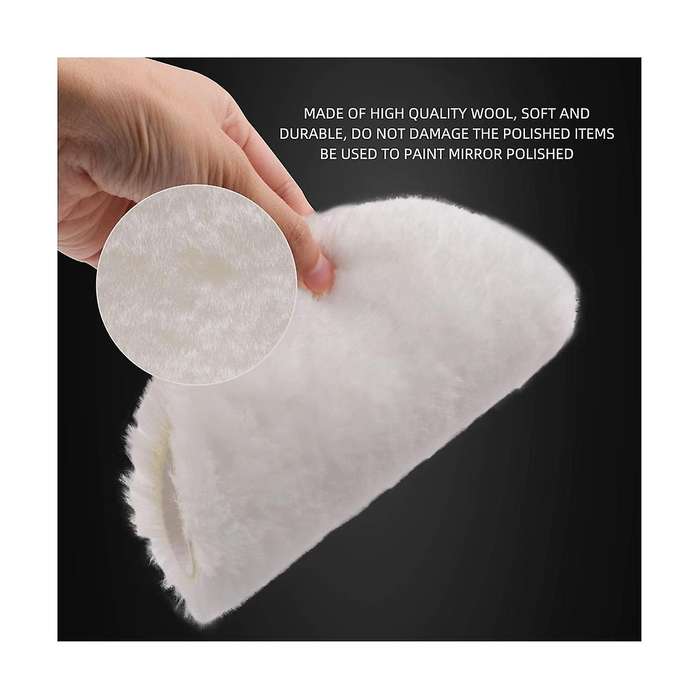 Buffing Polishing Pads, 7Pc 5.5 Inch Face for 5Inch 125mm Backing Plate Buffing Sponge Pads Cutting