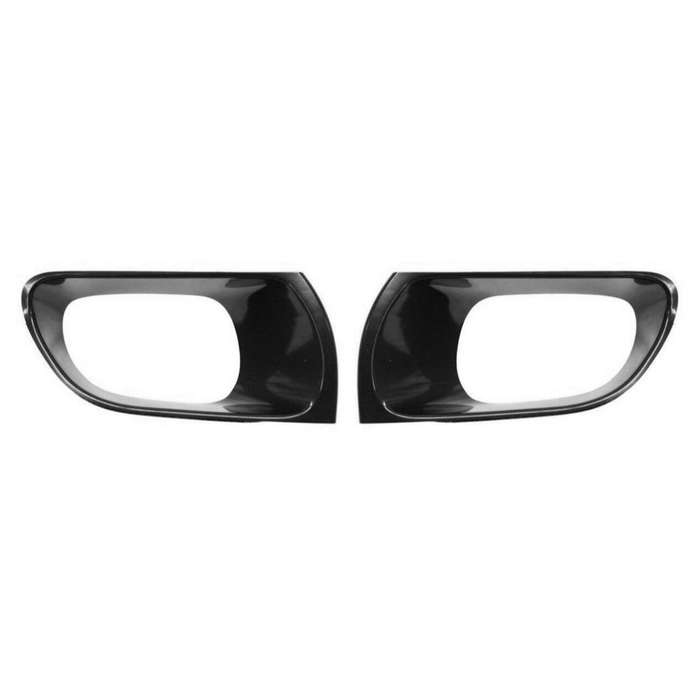 Bumper Fog Light Lamp Bezels Covers Set for 2005-2007 52128AC901, 52127AC901