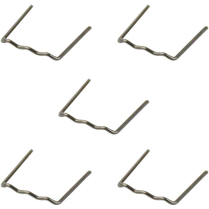 Bumper Repair Hot for Welding PVC ABS Nylon Plastic, 300Pcs 0.6mm and 300Pcs 0.8mm Flat